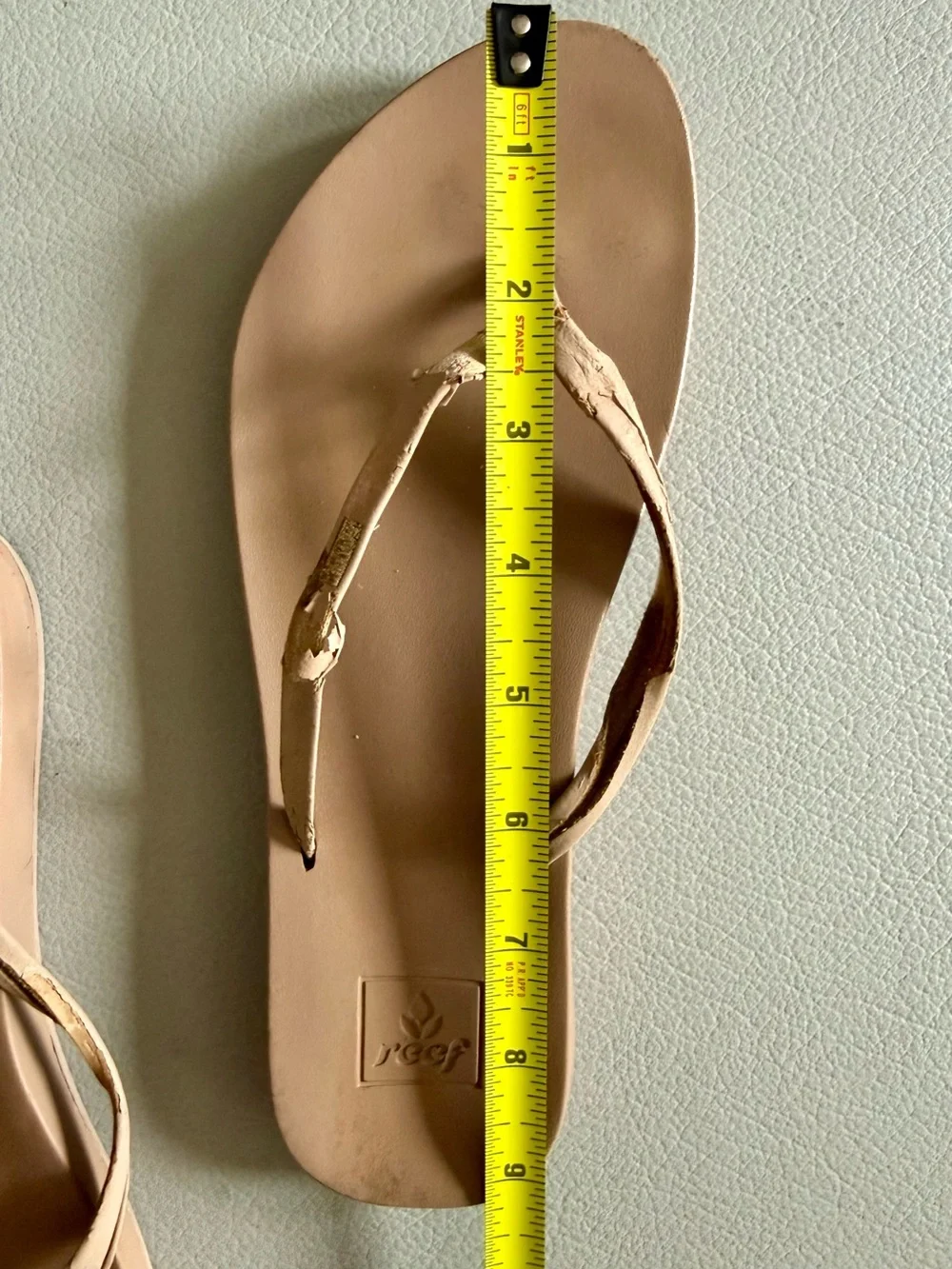 Reef Beach Flip Flop | Color: Blush | Cushioned sole | Size 6